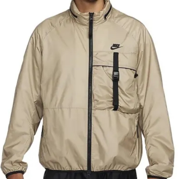 MEN'S NIKE SPORTSWEAR TECH WOVEN PACKABLE LINED JACKET - Picture 1 of 8